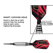 Viper Super Bee Silver Soft Tip Darts 16gm, 20-1202-16