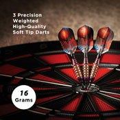 Viper Atomic Bee Purple Soft Tip Darts 16gm, 20-1353-16