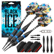 Viper Black Ice Blue Soft Tip Darts 18gm, 20-1702-18