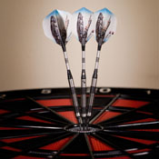 Elkadart Black Mamba Tungsten Soft Tip Darts Thin Barrel, 21-1900