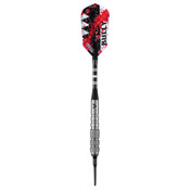 Viper Bully Tungsten Soft Tip Darts 3 Knurled Rings 18gm, 21-3175-18