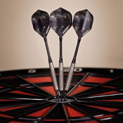 Elkadart Wizard 80% Tungsten Knurled and Ringed Soft Tip Darts, 21-3807