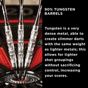 Viper Diamond Tungsten Soft Tip Dart Set Silver Rings 16 Grams, 21-4803-16