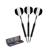 Elkadart Black 150 Jet Black Steel Tip Darts 22 Grams, 22-0128-22