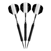 Elkadart Black 150 Jet Black Steel Tip Darts 22 Grams, 22-0128-22
