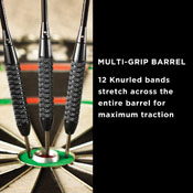 Viper Black Mariah Steel Tip Darts 22gm, 22-1322-22