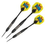 Viper Comix Steel Tip Darts Black 22 Grams, 22-1501-22