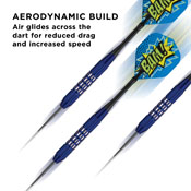 Viper Comix Steel Tip Darts Blue 22gm, 22-1502-22