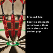 Viper Comix Steel Tip Darts Red 22gm, 22-1503-22