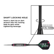 Viper Vanity Dart Bitch Steel Tip Darts 22gm, 22-1904-22