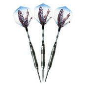 Elkadart Black Mamba Tungsten Steel Tip Darts 20 Grams, 23-1420-20