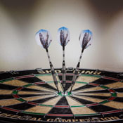 Elkadart Black Mamba Tungsten Steel Tip Darts 22 Grams, 23-1422-22