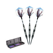 Elkadart Black Mamba 80% Tungsten Steel Tip Darts 26 Grams, 23-1426-26
