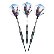 Elkadart Black Mamba Tungsten Steel Tip Darts 26 Grams, 23-1426-26