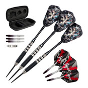 Viper Desperado 80% Tungsten Steel Tip Darts Iron Cross 24 Grams, 23-1602-24