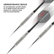 Viper V-Factor Tungsten Steel Tip Darts 24gm, 23-1704-24