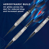 Viper Sidewinder Tungsten Steel Tip Darts 25 Grams, 23-1802-25