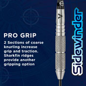 Viper Sidewinder Tungsten Steel Tip Darts 25 Grams, 23-1802-25