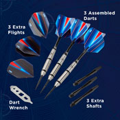 Viper Sidewinder Tungsten Steel Tip Darts 23 Grams, 23-1803-23