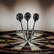 Elkadart Wizard 80 % Tungsten Steel Tip Darts 19Gm, 23-3057-19