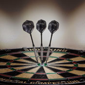 Elkadart Wizard 80 % Tungsten Steel Tip Darts 24Gm, 23-3062-24