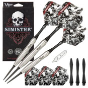 Viper Sinister 95% Tungsten Steel Tip Darts 24 Grams, 23-3809-24
