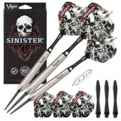 Viper Sinister 95% Tungsten Steel Tip Darts 25 Grams, 23-3811-25