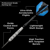 Fat Cat Bulletz Steel Tip 23gm, 26-4411