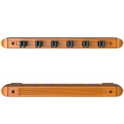 Fat Cat Oak 6 Cue 2-Piece Wall Cue Rack, 27-0099