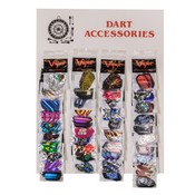 Viper Accessory Card with 40 V-Lux Glitter Flights, 30-5199-01