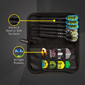 Casemaster Deluxe Dart Case, 36-0802