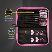 Casemaster Deluxe Dart Case, 36-0802