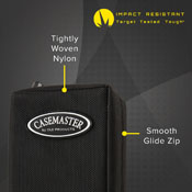 Casemaster Elite Jr Black Nylon Dart Case, 36-0901-01