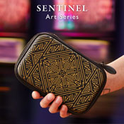Casemaster Sentinel Dart Case Gold Maze Art Series, 36-9001