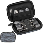 Casemaster Sentinel Dart Case Black Camo Art Series, 36-9005
