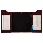 Viper Hudson Dartboard Cabinet Mahogany, 40-0262