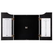Viper Hudson Dartboard Cabinet Black, 40-0273