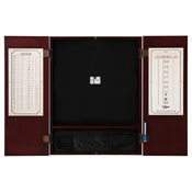 Viper Metropolitan Mahogany Steel Tip Dartboard Cabinet, 40-0403