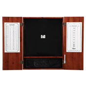 Viper Metropolitan Cinnamon Steel Tip Dartboard Cabinet, 40-0405