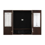 Viper Metropolitan Espresso Steel Tip Dartboard Cabinet, 40-0407