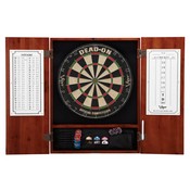 Viper Dead On Sisal Dartboard & Metropolitan Cinnamon Cabinet, 40-1019
