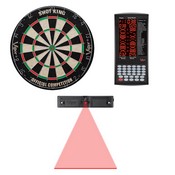 Viper Shot King Bristle Dartboard, Viper ProScore, and Throw Line Light, 40-1048
