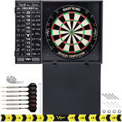 Viper Steadfast Dart Backboard with Shot King Sisal Board, 41-0628