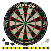 Viper Dead-On Sisal Dartboard, 42-6004