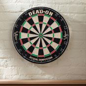 Viper Dead-On Bristle Dartboard, 42-6004