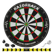 Viper Razorback Sisal Dartboard, 42-6006
