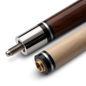 Viper Sinister Series Cue with Brown Stain, 50-1077