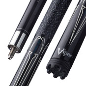 Viper Sinister Series Cue with Black and White Design, 50-1352