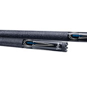 Viper Sinister Series Cue with Black and White Design, 50-1352