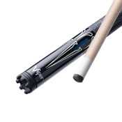 Viper Sinister Series Cue with Black and White Design, 50-1352